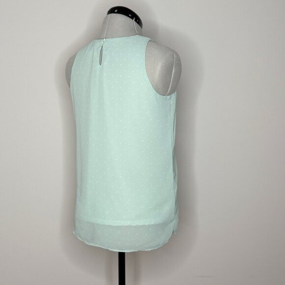 LOFT Flowy Ruffled Sleeveless Top - Picture 4 of 7